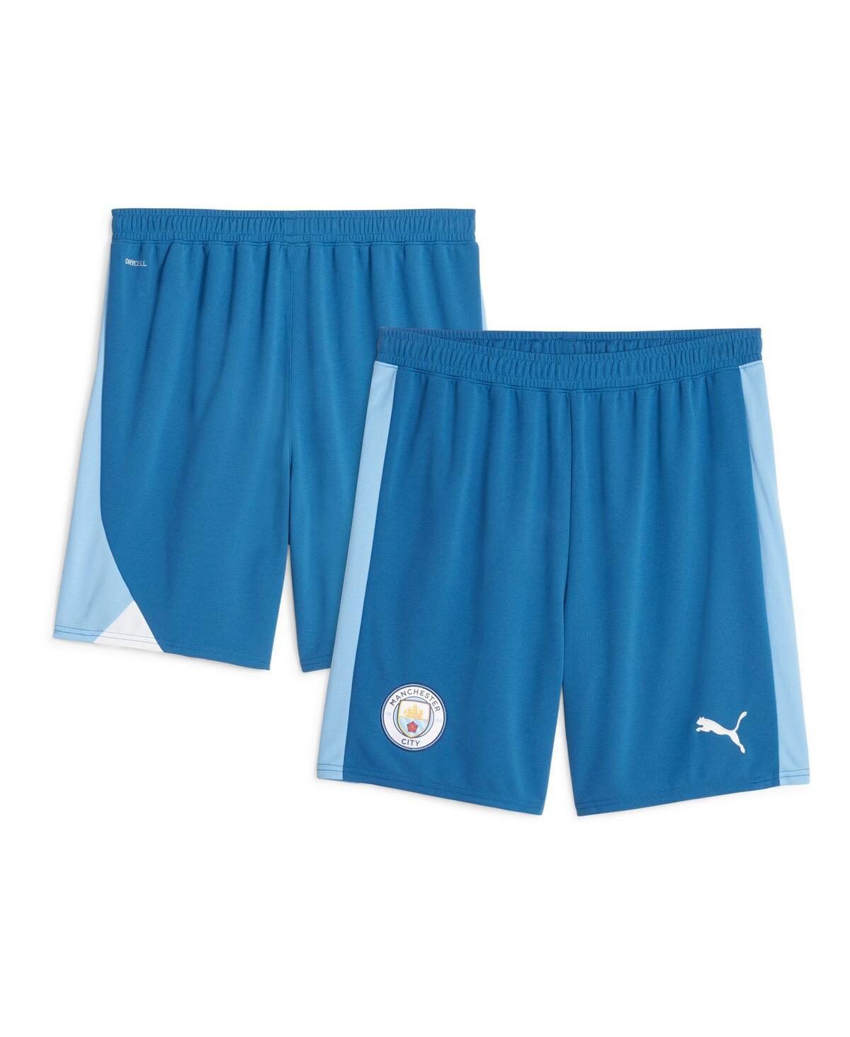 Mens Puma Blue Manchester City 2023/24 Home Replica Shorts Product Image