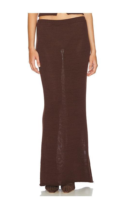 Kora Knit Maxi Skirt product image