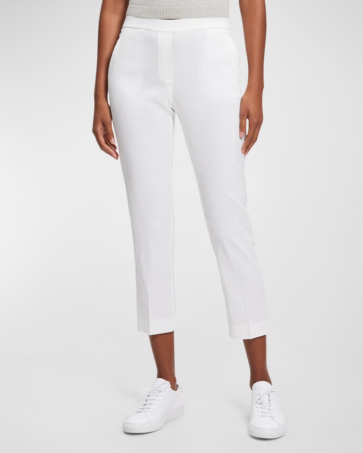 Theory Pull-On Crop Pants Product Image