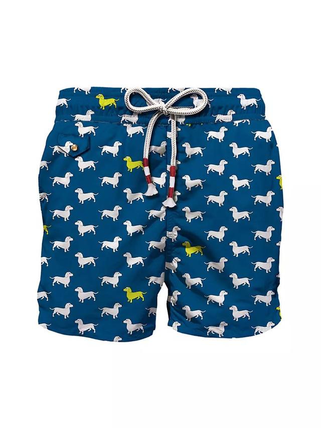 Lighting Micro Fantasy Graphic Cotton Swim Trunks Product Image