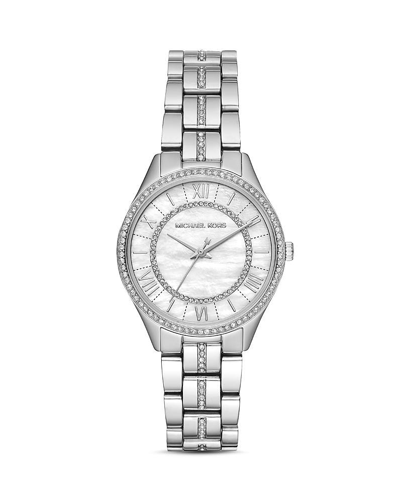 Oversized Pavé Logo -Tone Watch Product Image