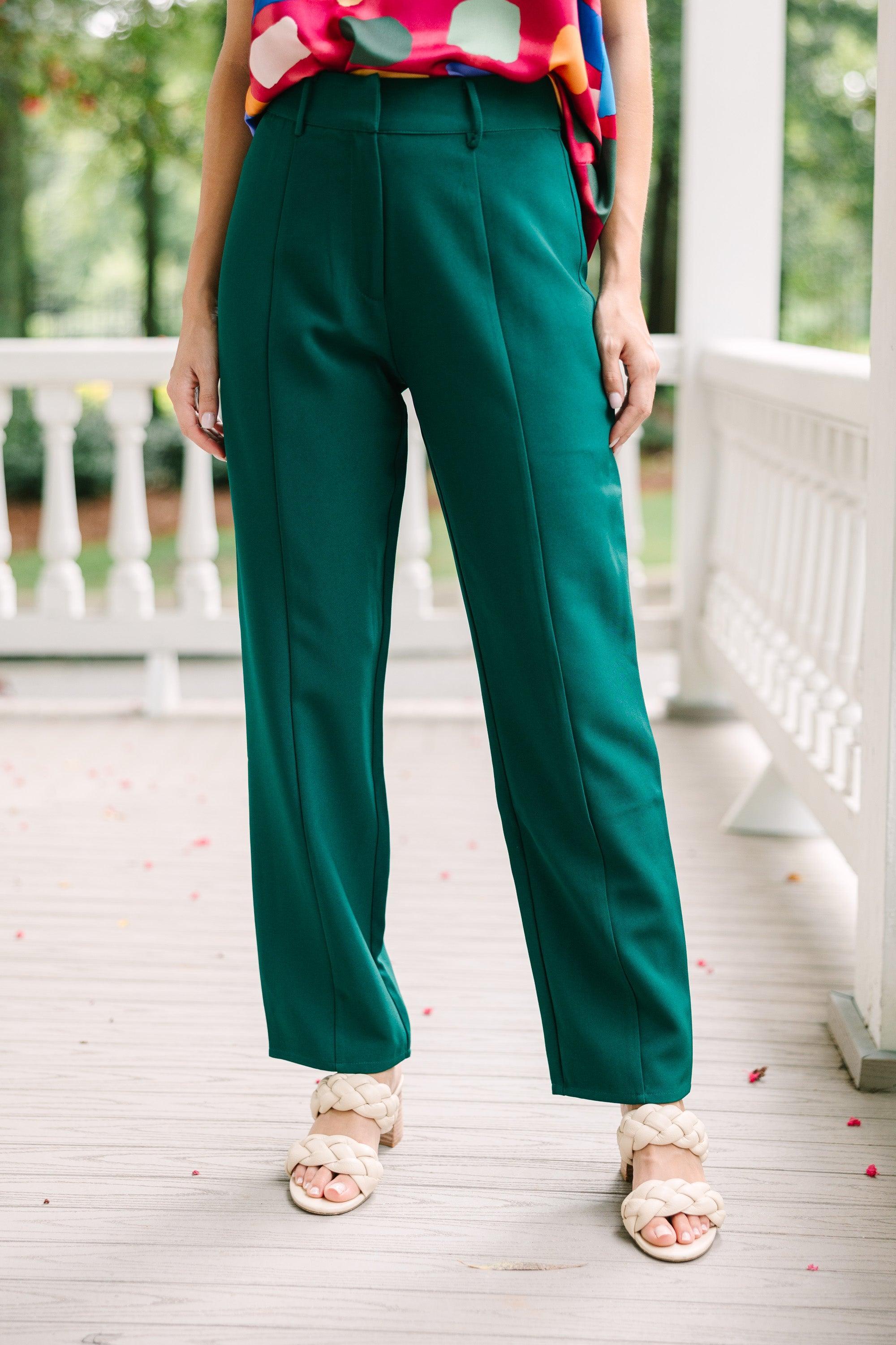 Sugarlips: All Put Together Emerald Green Trousers Female product image