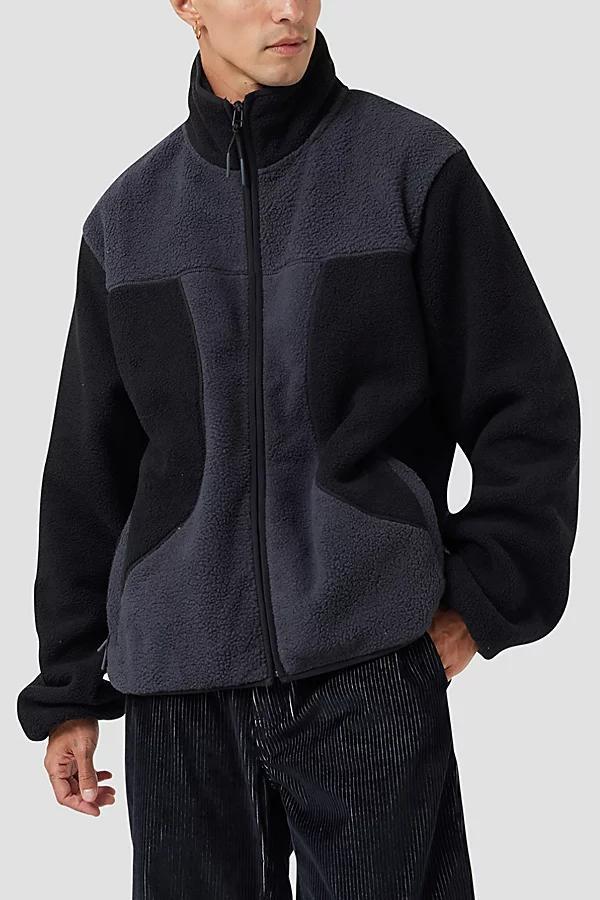 Barney Cools Full Zip Polar Fleece Jacket Mens at Urban Outfitters Product Image