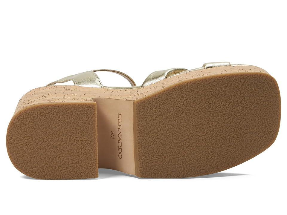 Womens Weston Leather Platform Sandals Product Image