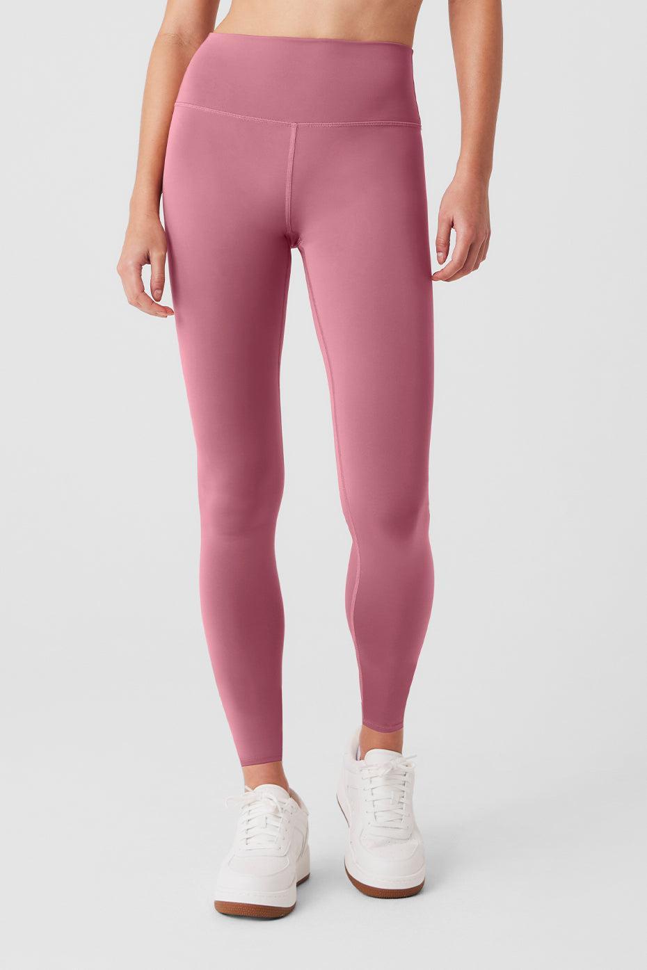 High-Waist Airlift Legging - Mars Clay Female Product Image