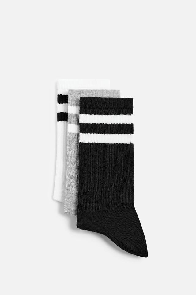 3-PACK OF STRIPED SOCKS Product Image