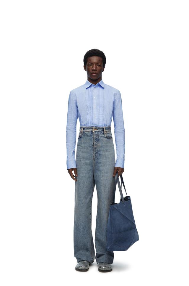 High waisted jeans in denim Product Image