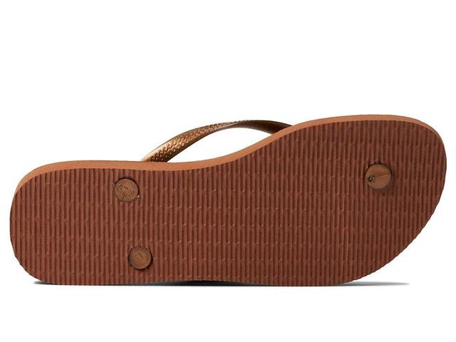 Havaianas Slim Flip Flop Sandal (Rust/Metallic Copper) Women's Sandals Product Image