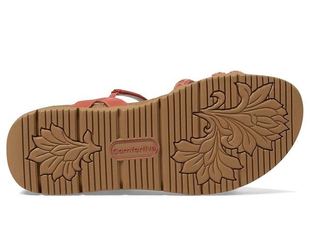 Comfortiva Silvia (Tomato ) Women's Sandals Product Image