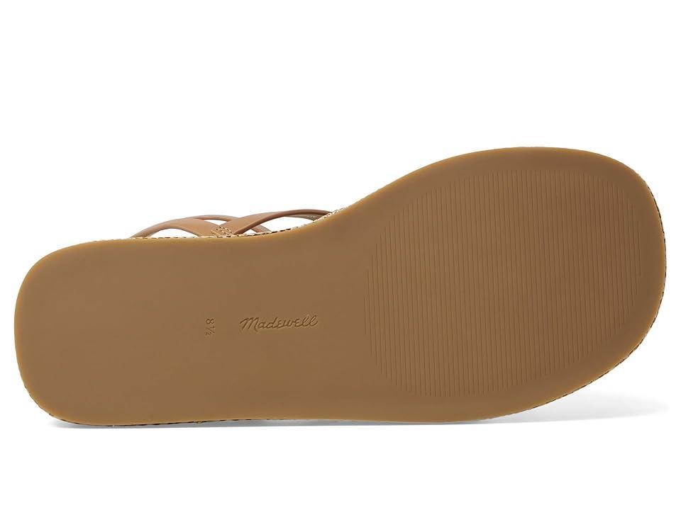 Madewell Madewell havana/ miami strappy flatform - rafia (Desert Camel) Women's Sandals Product Image