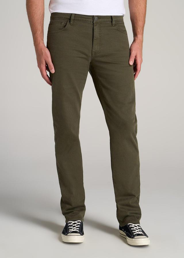 J1 STRAIGHT LEG Jeans for Tall Men in Olive Green Wash Male Product Image