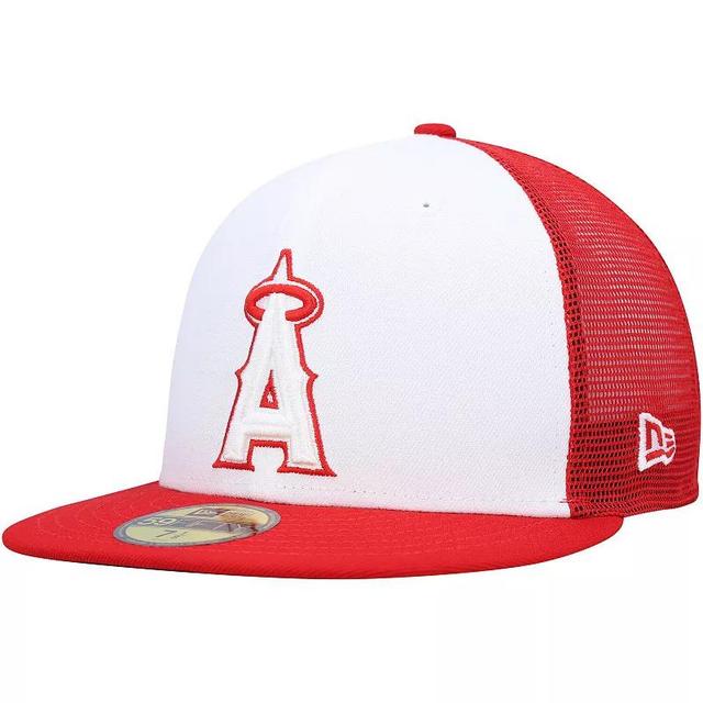 Mens New Era Red Los Angeles Angels 2023 On-Field Batting Practice 59FIFTY Fitted Hat Product Image