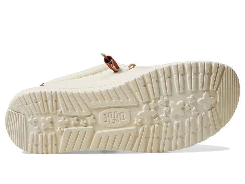 Hey Dude Wally Spring Break Beer Bash (Ivory Men's Shoes Product Image