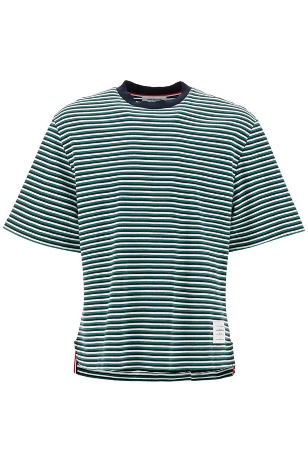 THOM BROWNE Topwear In Green Product Image