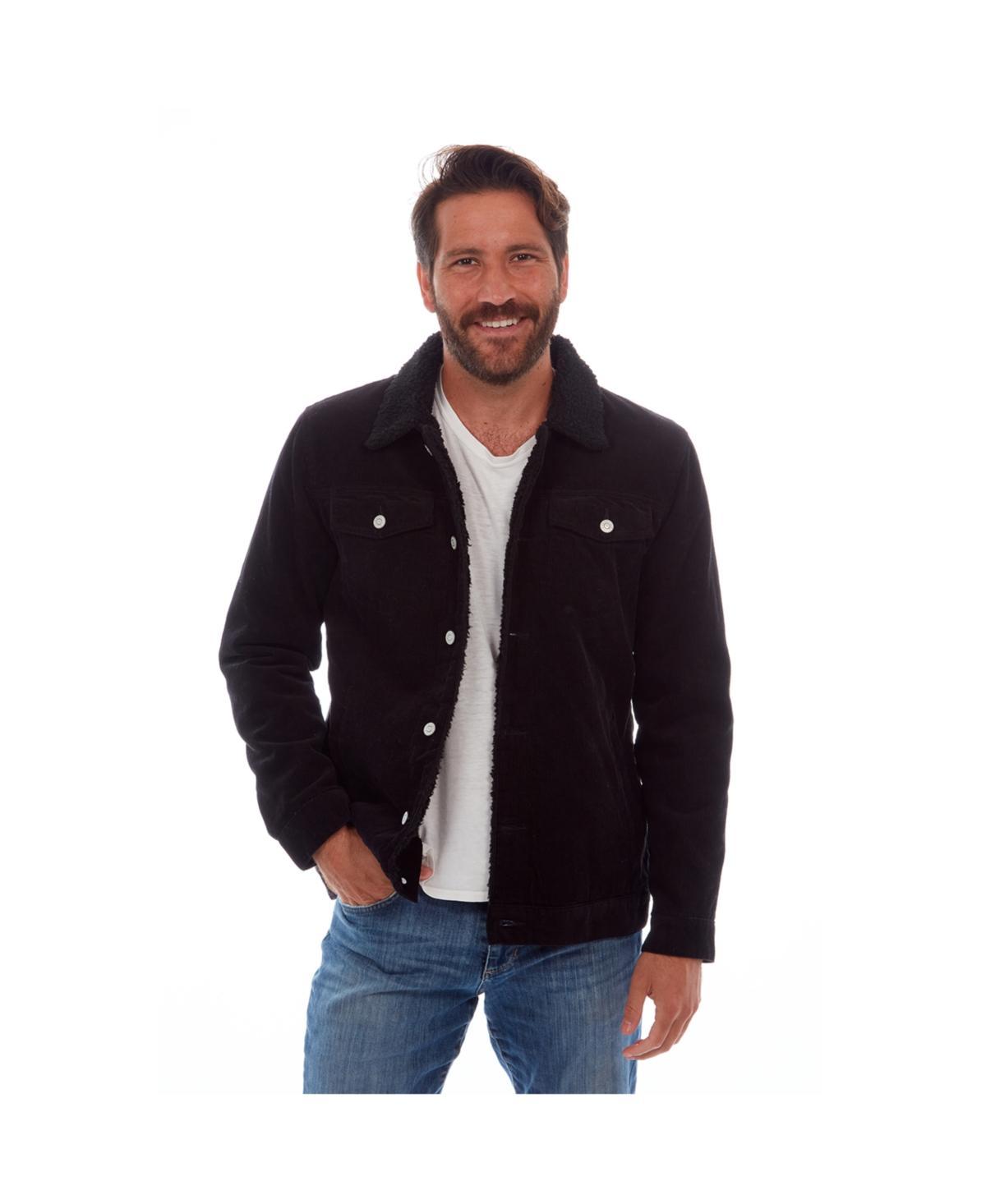 Px Clothing Mens Corduroy and Sherpa Trucker Jacket Product Image