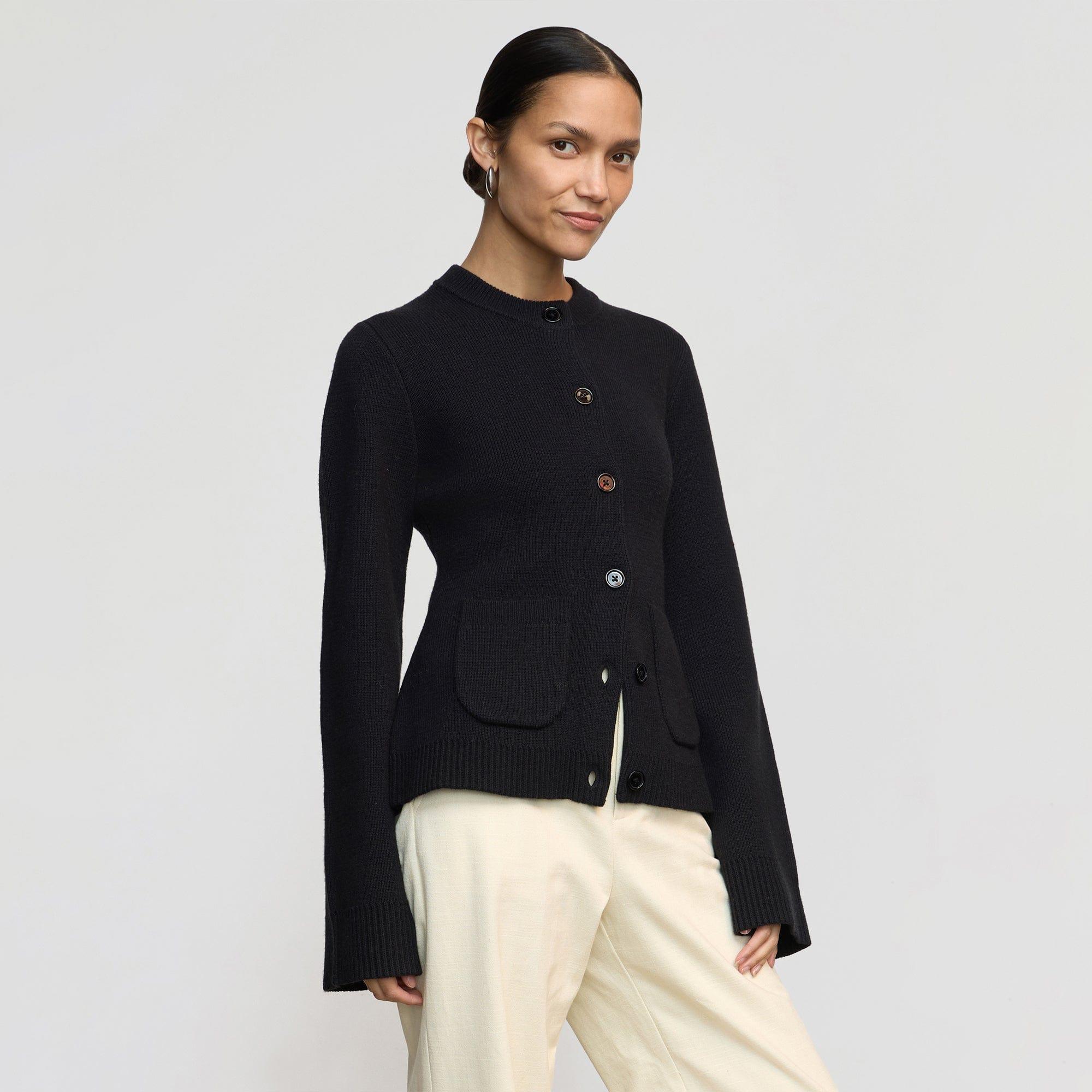 Eames Organic Cotton-Wool Button Cardigan Product Image