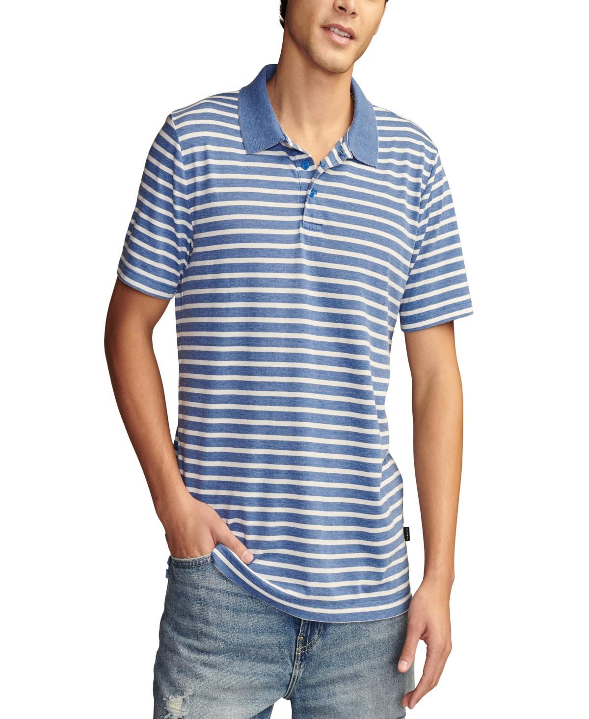 Lucky Brand Mens Vbo Short Sleeve Flat Knit Shirt Product Image