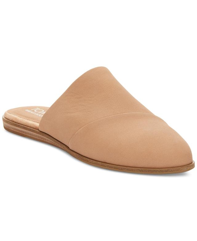 TOMS Jade Leather Flat Product Image