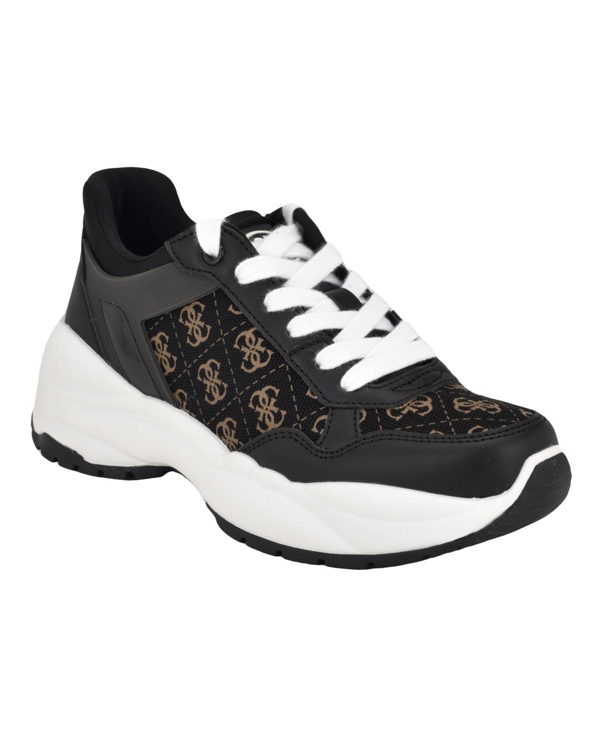 Guess Womens Samra Lace-Up Logo Joggers Sneakers Product Image