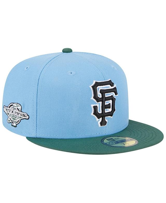 Mens New Era Sky Blue San Francisco Giants 2002 World Series 59FIFTY Fitted Hat - Sky Blue Product Image