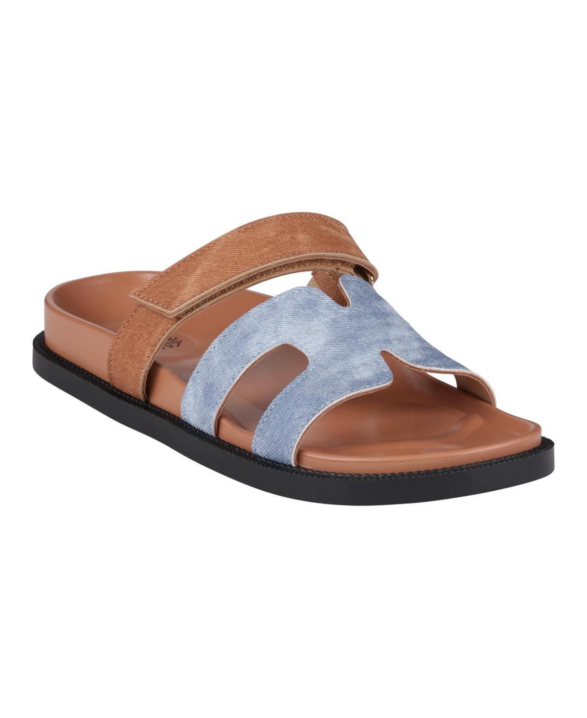 Gc Shoes Womens Kelly Cut Out Slide Flat Sandals Product Image