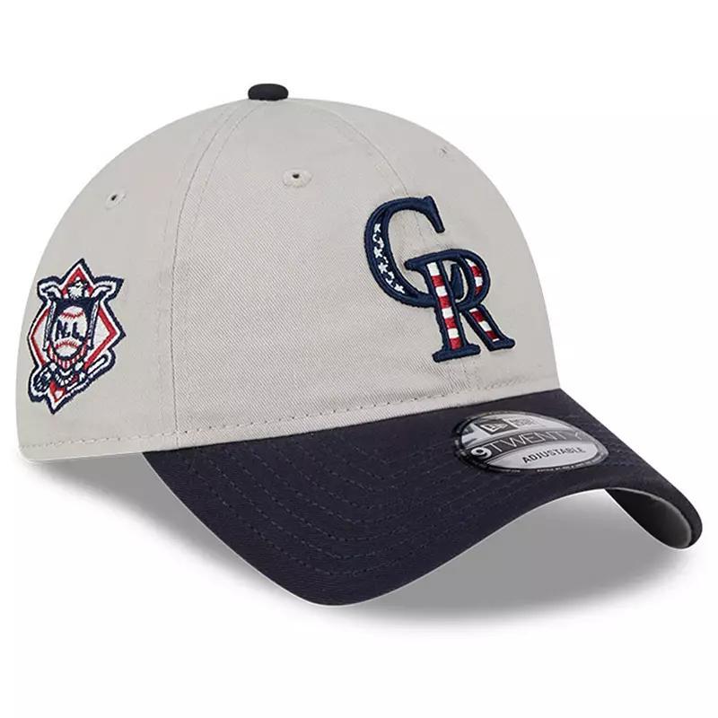 New Era Mens Black Colorado Rockies 2024 Fourth of July 9TWENTY Adjustable Hat Product Image