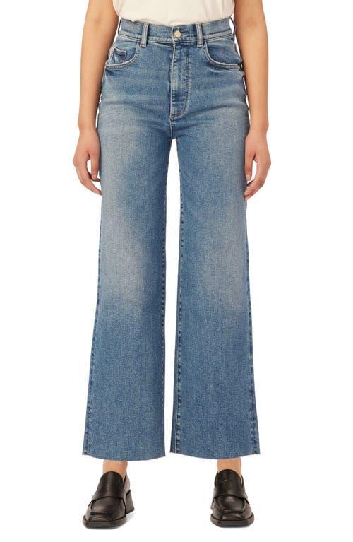 DL1961 Hepburn High Waist Ankle Wide Leg Jeans Product Image