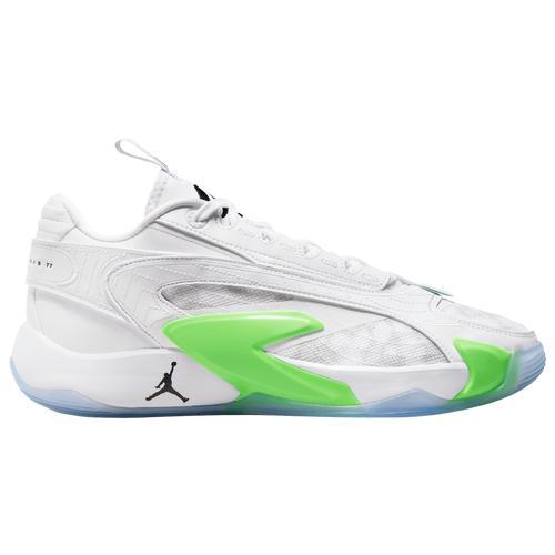 Jordan Mens Luka 2 - Shoes White/Black/Green Product Image