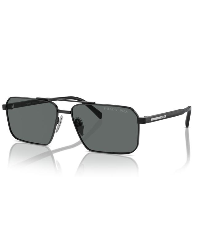 Prada Mens Polarized Sunglasses, Pr A57S Product Image