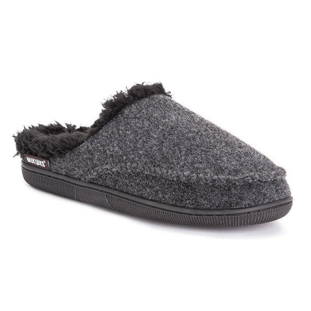 MUK LUKS Faux Wool Mens Clog Slippers Product Image