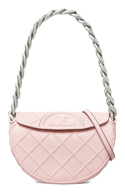 Tory Burch Mini Fleming Soft Crescent Shoulder Bag Product Image