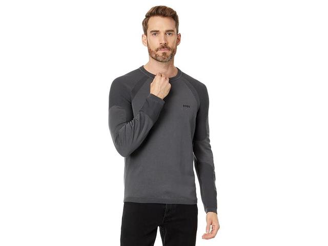 BOSS Perform-X-Sweater (Dark Grey) Men's Clothing Product Image