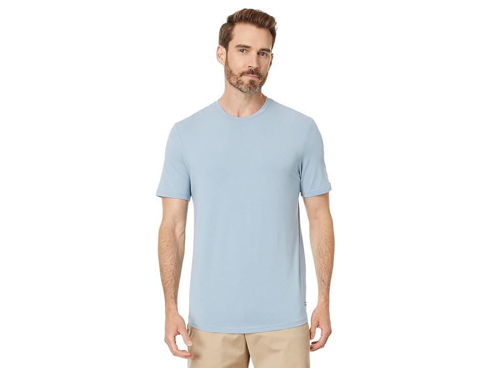 TravisMathew Cloud Crew (Dusty ) Men's T Shirt Product Image