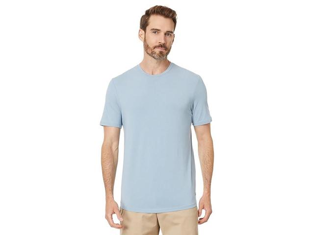 TravisMathew Cloud Crew (Dusty ) Men's T Shirt Product Image