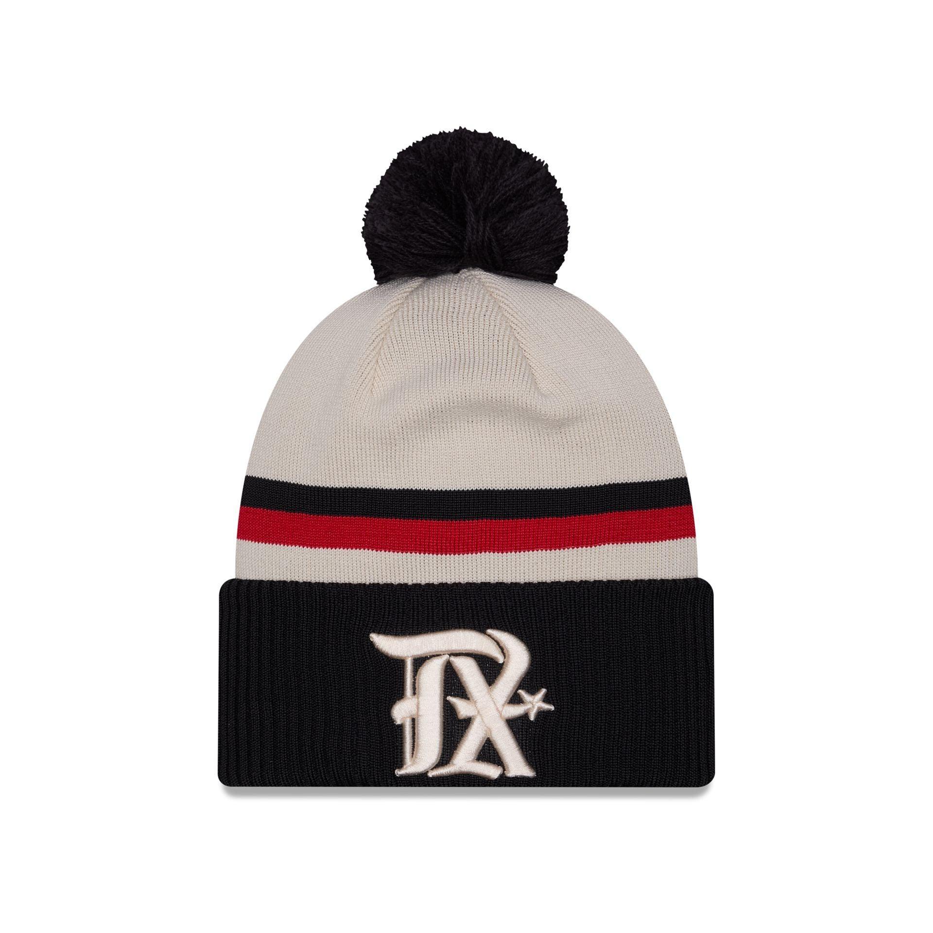 Texas Rangers City Connect Pom Knit Hat Male Product Image