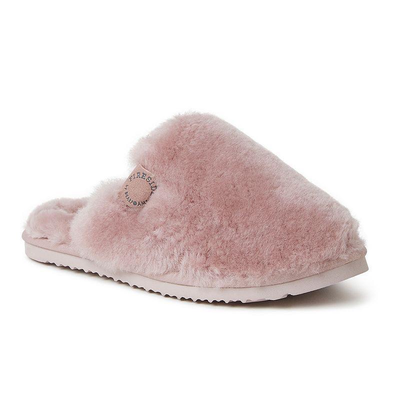 Dearfoams Fireside Shelly Beach Scuff Womens Slippers Product Image