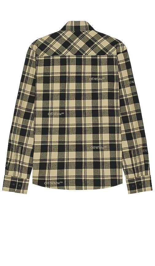 OFF-WHITE Check Flannel Shirt Size M, S, XL/1X. Product Image