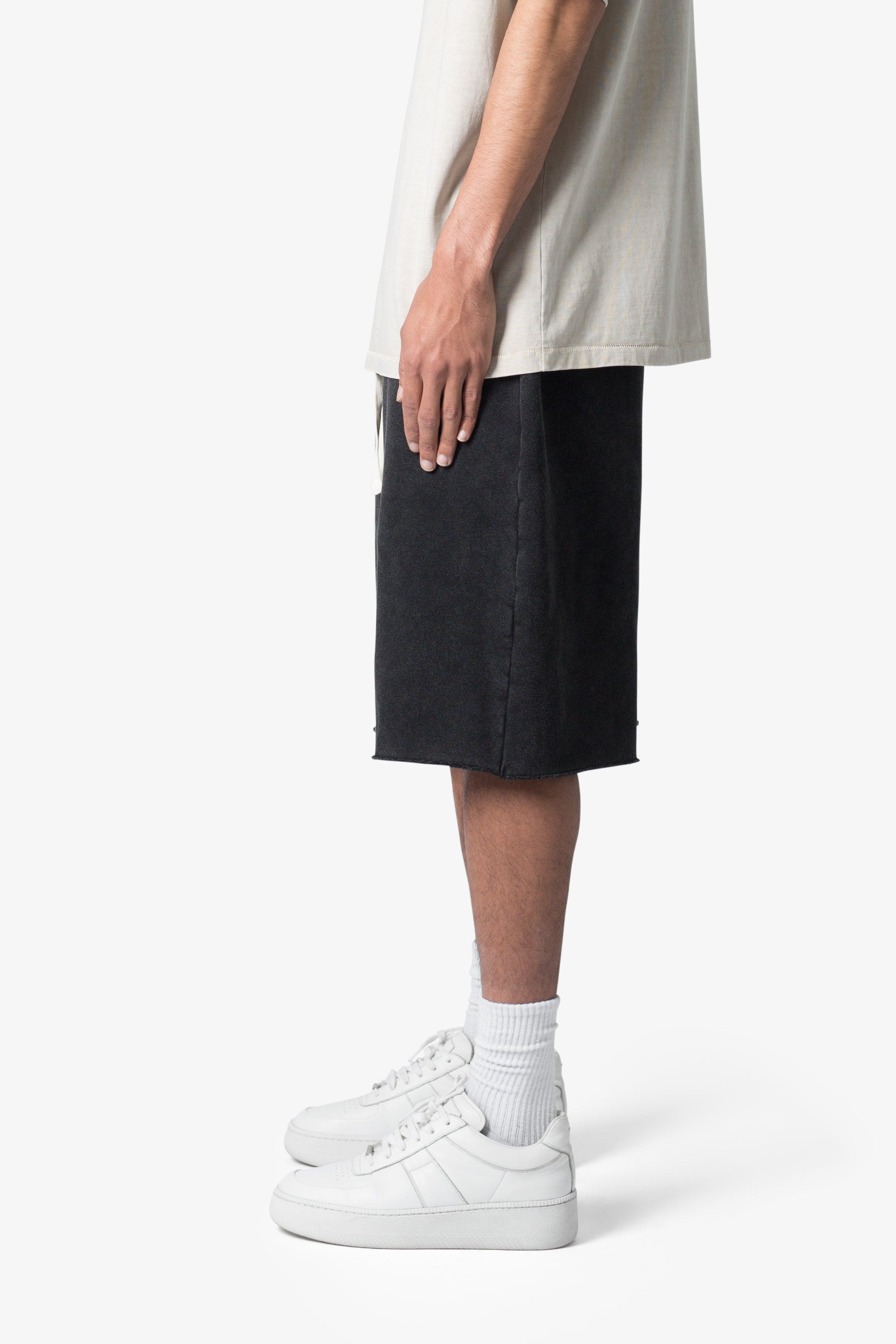 Ultra Baggy Sweatshorts - Washed Black Product Image