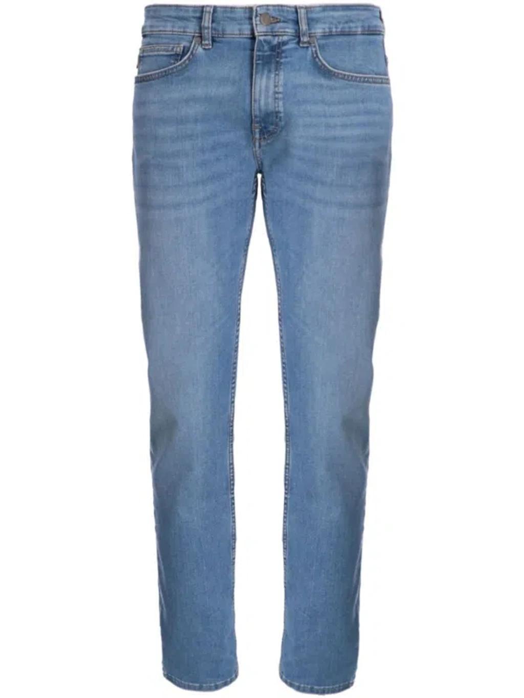 HUGO BOSS Straight-leg Jeans In Blue Product Image