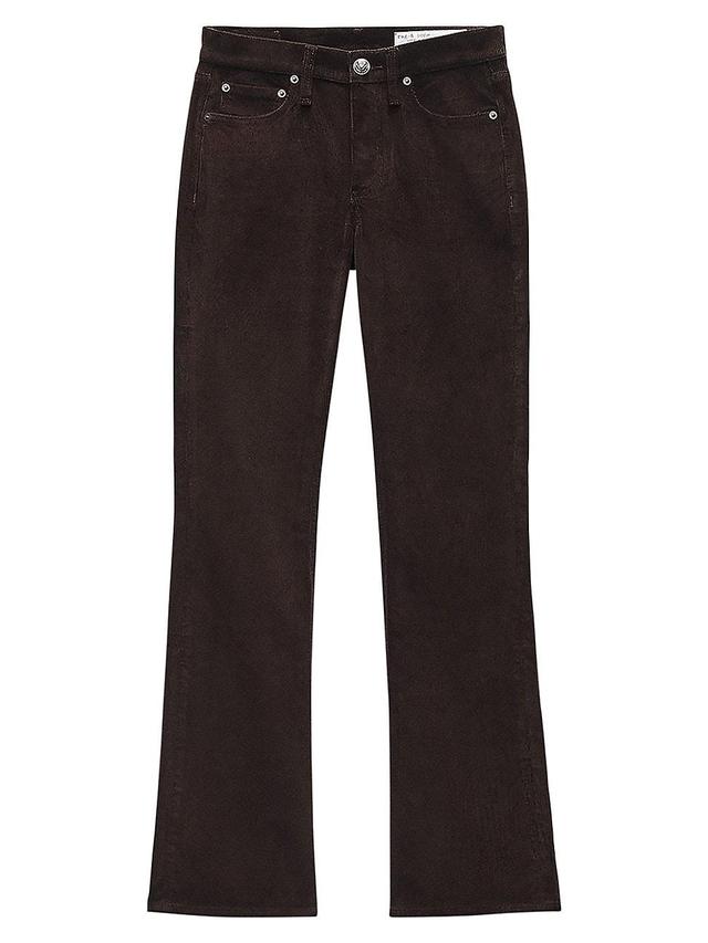 Womens Peyton Corduroy Flared Pants Product Image