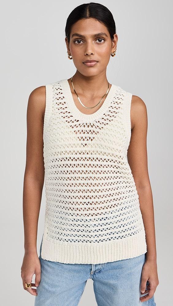 525 Natalia Open Stitch Tank | Shopbop Product Image