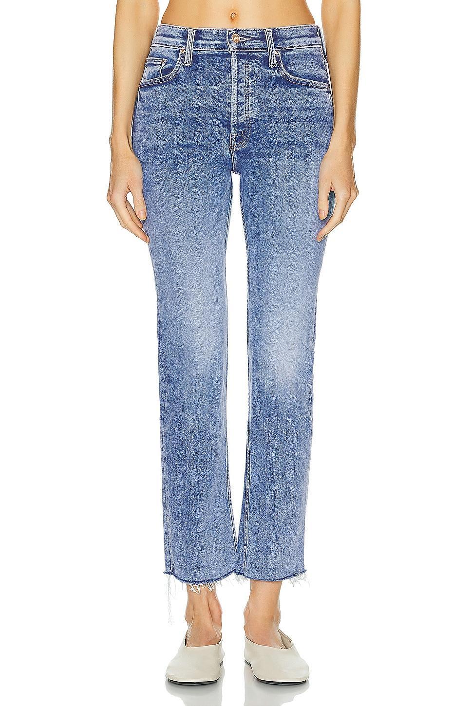 MOTHER The Tomcat Fray Ankle Jeans Product Image