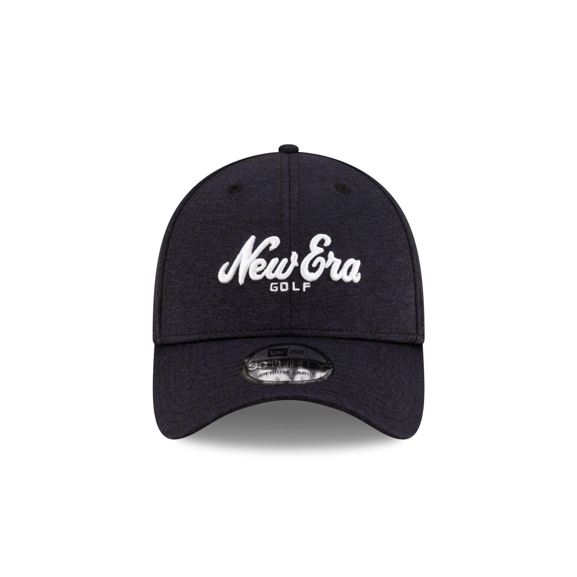 New Era Golf Script Navy 39THIRTY Stretch Fit Hat Male Product Image