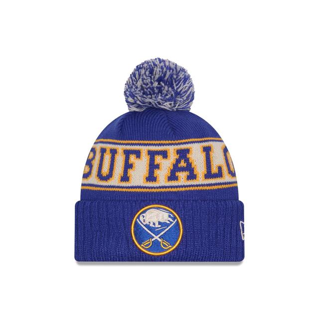 Buffalo Sabres Retro Pom Knit Hat Male Product Image