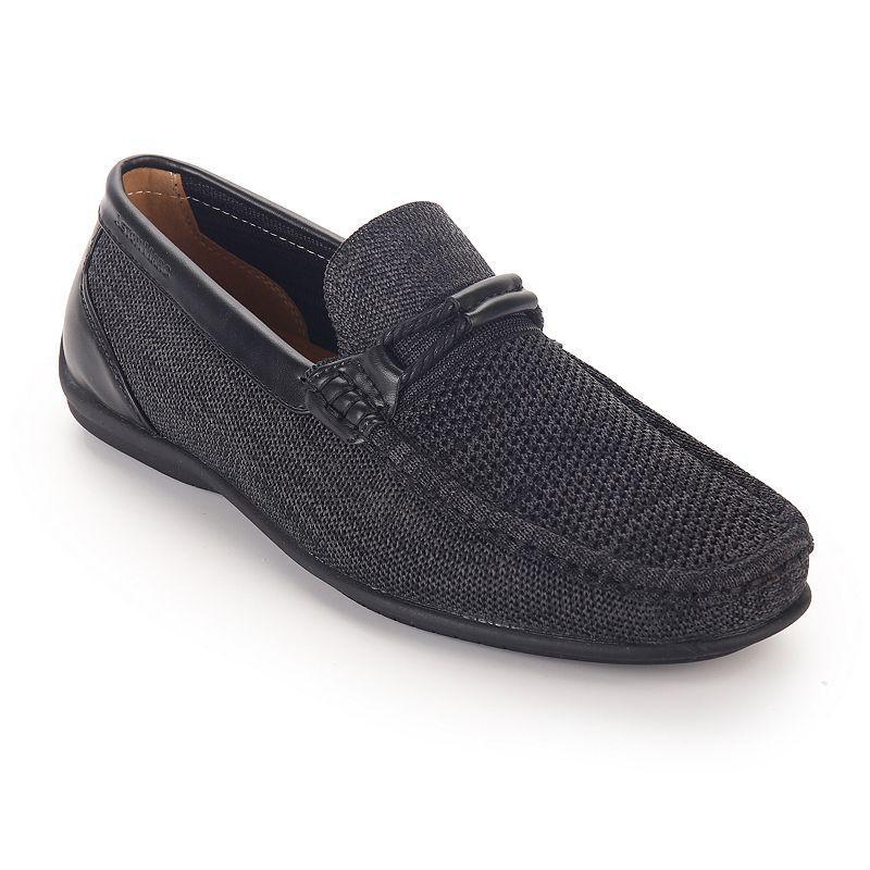 Aston Marc Mens Knit Lace-Strap Driving Loafer Product Image