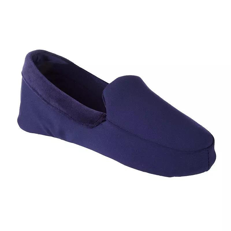 isotoner Ivy Womens Velour Moccasin Slippers Product Image