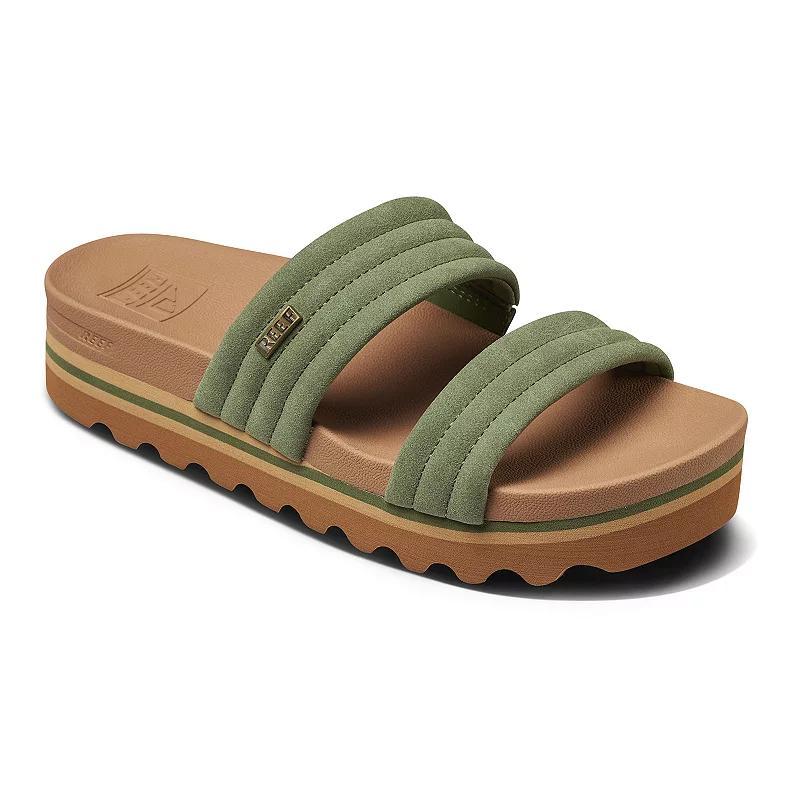 REEF Kaia Womens 2-Bar Slide Sandals Product Image