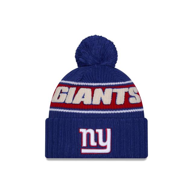 New York Giants 2024 Cold Weather Sport Pom Knit Hat Male Product Image