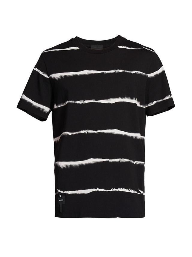 Mens Moncler Man Striped T-Shirt Product Image