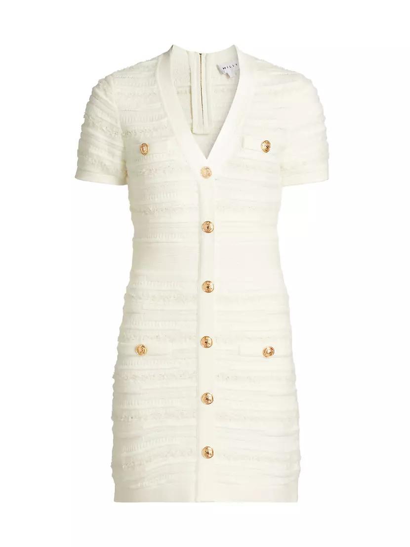 Kennedy Knit V-Neck Minidress Product Image